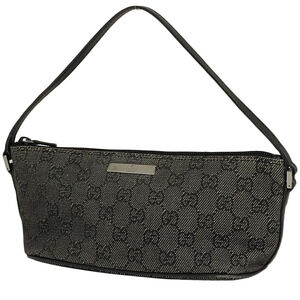 Gucci GG handbag accessory Clutch logo canvas black